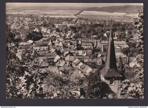 Ansichtskarte Blankenburg Sachsen Anhalt Harz Totalansicht vom Schloßberg