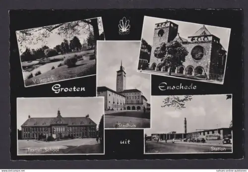 Ansichtskarte Enschede Holland Niederlande n. Groningen