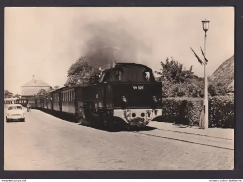 Eisenbahn Ansichtskarte Kühlungsborn Mecklenburg Vorpommern Ostsee Molly