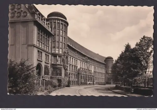 Ansichtskarte Leipzig Sachsen Messestadt Deutsche Bücherei