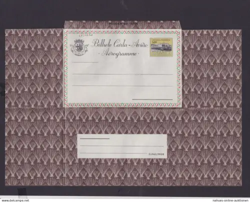 Flugpost Angola Afrika Portugal Kolonien seltene Ganzsache Aerogramm