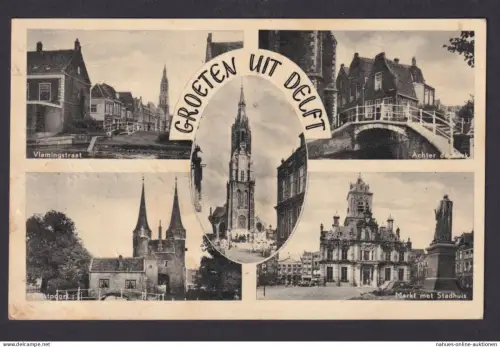 Ansichtskarte Delft Holland Niederlande n. Bussum