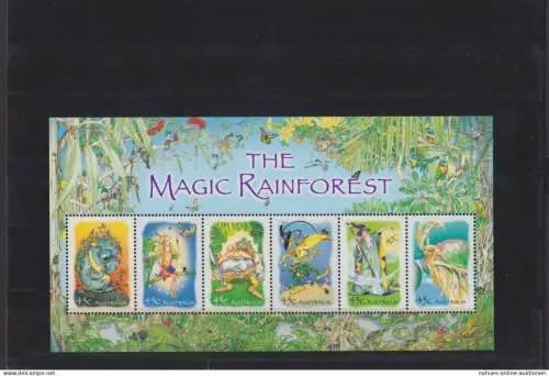 Australien Regenwald Block 47 Luxus postfrisch MNH 2002