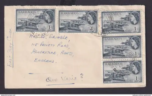 Karibik Barbados MEF 203 Landesmotive St. Lawrence nach Alverstoke Hants