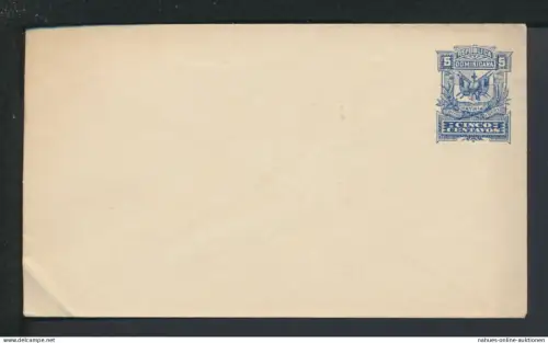 Ganzsache Dominikanische Republik Übersee