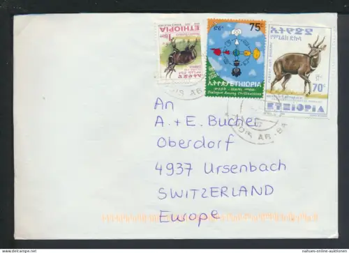 Tiere Äthiopien Addis Abba Afrika Ursenbach Schweiz