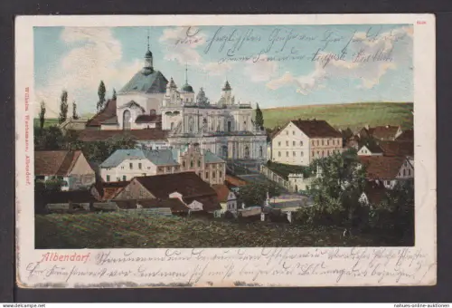 Ansichtskarte Albendorf Breslau Schlesien Ostgebiete 1903 Friedland
