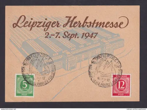 All Besetzung immer beliebte Anlasskarte Leipzig Leipziger Herbstmesse 47 tolle