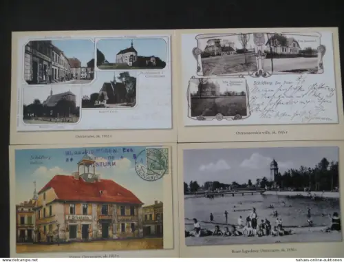 Ansichtskarte Leporello Schildberg Pozdrowienia z Ostrzeszowa Posen Polen mit