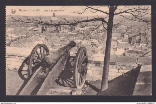 Ansichtskarte Namut Belgien Wallonien Stadt Panorama Totalansicht Kanone