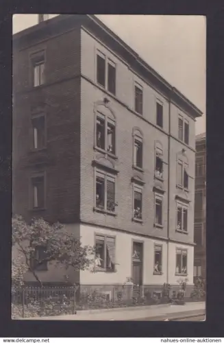 Würzburg Altdeutschland Bayern Ansichtskarte Wohnhaus Oberstdorf weiter Leipzig