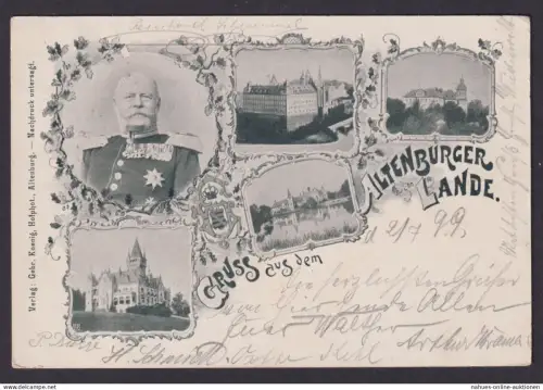 Ansichtskarte Altenburger Lande Thüringen ab Eisenberg n. Leipzig