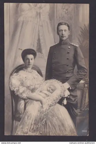 Ansichtskarte Kaiser u. Königliche Hoheit Verlag Gustav Liersch Berlin