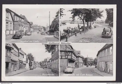 Ansichtskarte Hitzacker Niedersachsen Gastronomie Gasthof zur Linde Cafe Knigge