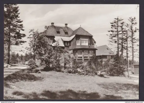 Ansichtskarte Zinnwald Georgenfeld Kr. Dippoldiswalde Sachsen Kinderferienlager