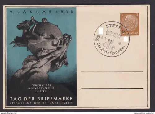 Deutsches Reich Privatganzsache Philatelie Tag der Briefmarke Reichsbund der