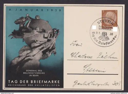 Deutsches Reich Privatganzsache Philatelie Tag der Briefmarke Reichsbund der