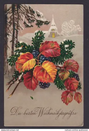 Weihnachten Ansichtskarte Künstlerkarte Weihnachtsgruß n. Chemnitz Sachsen