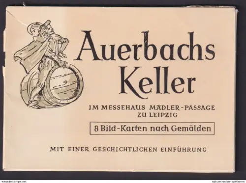 Ansichtskarte Lot Sammlung Auerbach Keller Leipzig Messehaus Mädler Passage