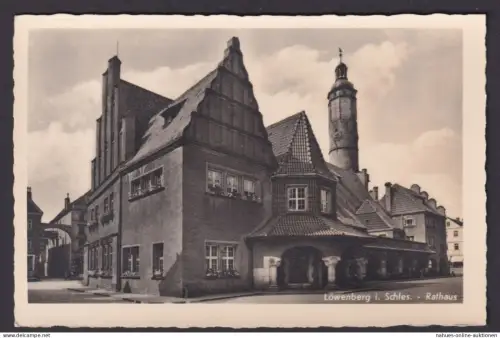 Ansichtskarte Löwenberg Schlesien Deutsche Ostgebiete Lwowek Slaski Polen