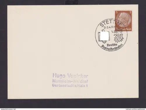 Stettin Schlesien Szczecin Polen Deutsches Reich Drittes Reich Karte Sport SST