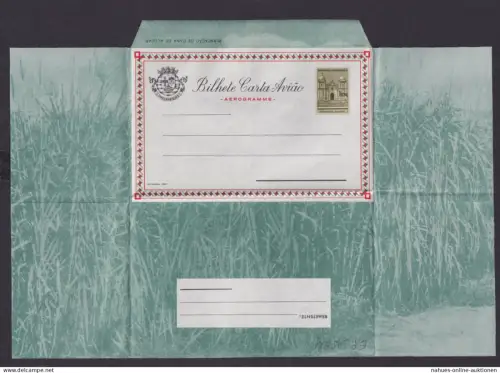 Mosambik Mozambique Afrika Ostafrika Ganzsache Portugal Kolonien Aerogramm