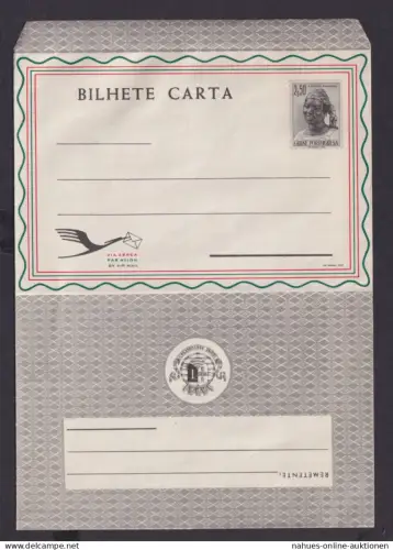 Flugpost Guinea-Bissau Portugiesisch-Guinea Portugal Kolonien seltene Ganzsache