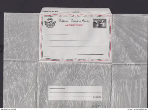 Mosambik Mozambique Afrika Ostafrika Ganzsache Portugal Kolonien Aerogramm