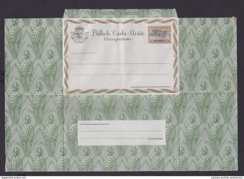 Flugpost Mosambik Mozambique Afrika Portugal Kolonien selt. Ganzsache Aerogramm