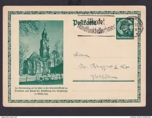 Frankfurt Main Deutsches Reich Drittes Reich Motiv Karte SST Werdet