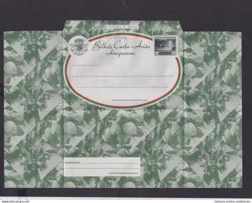 Flugpost Angola Afrika Portugal Kolonien seltene Ganzsache Aerogramm