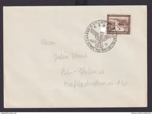 Deutsches Reich Drittes Reich Briefe SST Erfurt NSDAP Stadt Kreistag