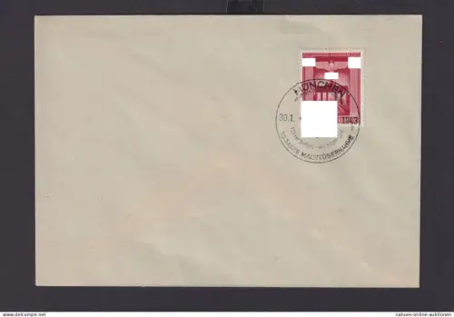 Deutsches Reich Drittes Reich Briefe SST München Hauptstadt der Bewegung ......