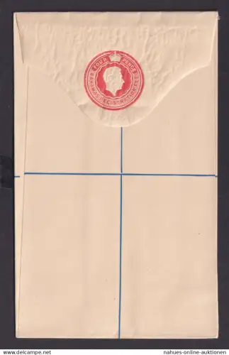 Bahamas Ganzsache Einschreibeumschlag EU 4 p postal stationery