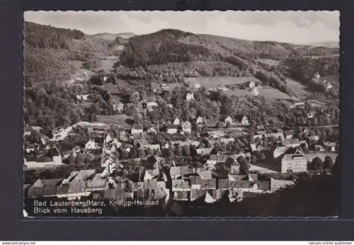 Ansichtskarte Bad Lauterberg Harz Totalansicht Landschaft Wald Niedersachsen