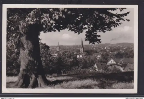 Ansichtskarte Herford Totalansicht Landschaft Kirche NRW