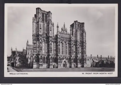 Ansichtskarte Wells Cathedral St. Andrew England nach Bad Essen Niedersachsen
