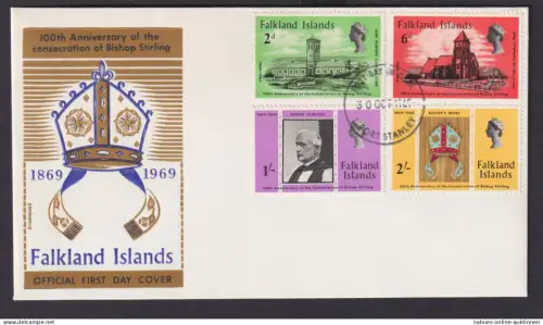 Falkland Inseln Brief Konsekration Bischof Stirling Kirche Glaube Religion