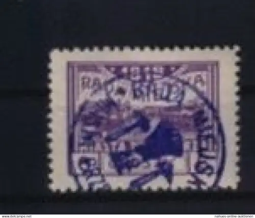 Polen Lokalausgabe Przedbórz 9 A gestempelt Kat.-Wert 35,00