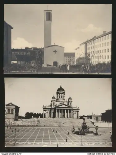 Ansichtskarte Finnland Helsinki Helsingfors Sammlung Lot 5 Stück