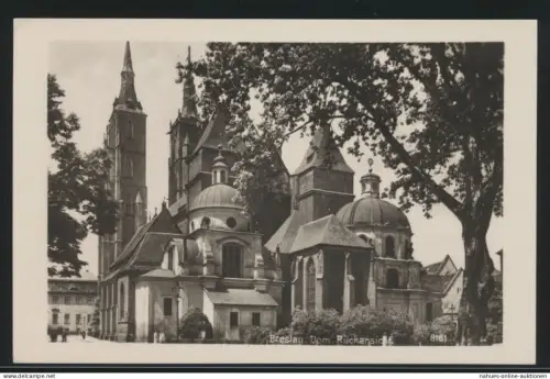 Ansichtskarte Breslau Schlesien Dom ungelaufen
