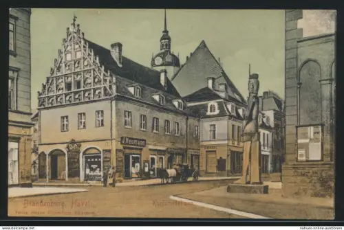 Ansichtskarte Brandenburg Havel J. Neumann Verlag Johann Lindenberg Rathenow