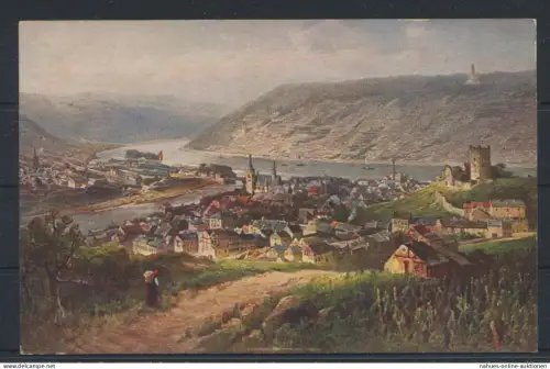 Ansichtskarte Bingen Mainz Rhein ungelaufen
