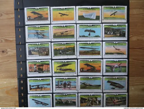 Flugpost Flugzeuge Aviatik Luftfahrt Vignetten Sammlung Festpreis 200,00 €