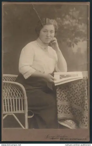 Original alte Fotoplatte Atelier Georg Brinker Bremen Neustadt Westerstr. 10 um