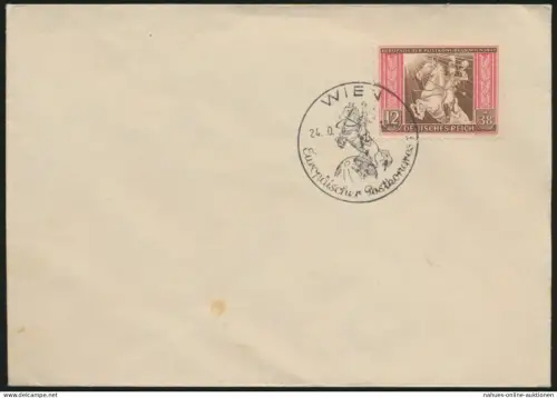 Ostmark Österreich Deutsches Reich Brief 822 mit Stempel Österreich Wien Europa