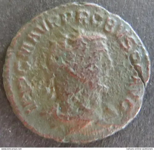 Römische Münze Probus 276-282 Antoninian RS: Victoria bekränzt Kaiser s