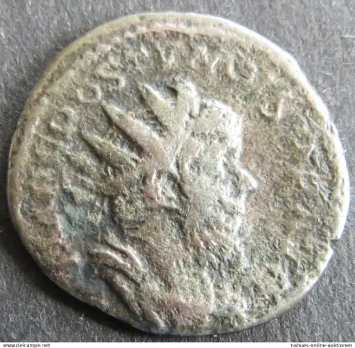 Römische Münze Postumus 260-269 Antoninian RS Pax mit Zweig s