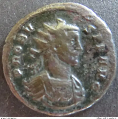 Römische Münze Probus 276-282 Antoninian RS Trophäe zwischen zwei Gefangenen s