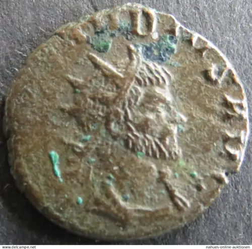 Römische Münze Claudius Gothicus 268-270 Antoninian RS: Fides mit 2 Feldzeichen